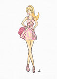 Barbie Print