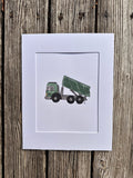 Green Dump Truck