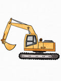 Excavator Print