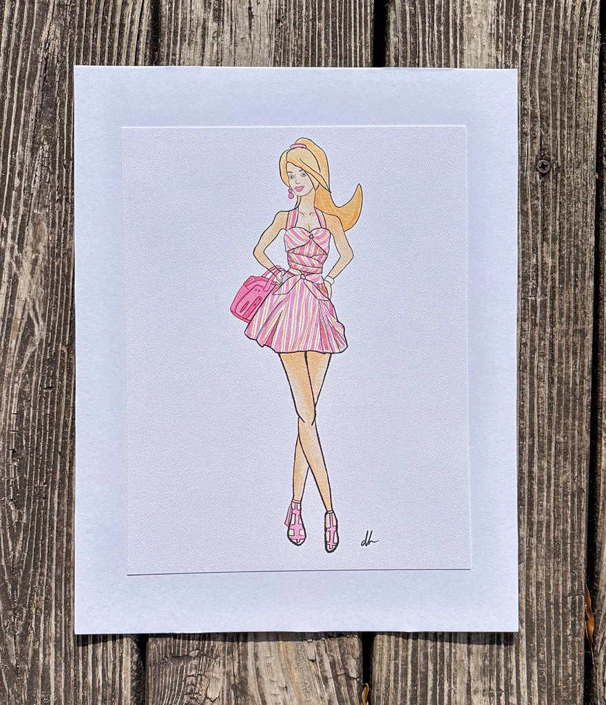 Barbie Print