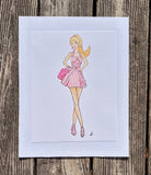 Barbie Print