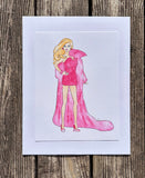 Glam Barbie Print