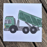 Green Dump Truck