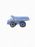 Blue Dump Truck