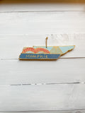 Hand Painted Tennessee Ornament