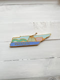Hand Painted Tennessee Ornament