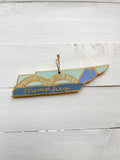 Hand Painted Tennessee Ornament