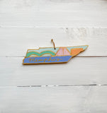 Hand Painted Tennessee Ornament