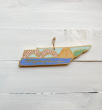 Hand Painted Tennessee Ornament