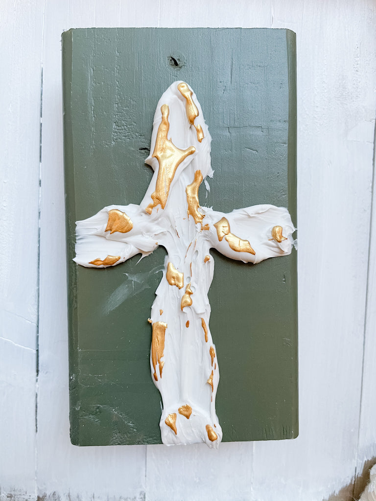 Wooden Painted Crosses