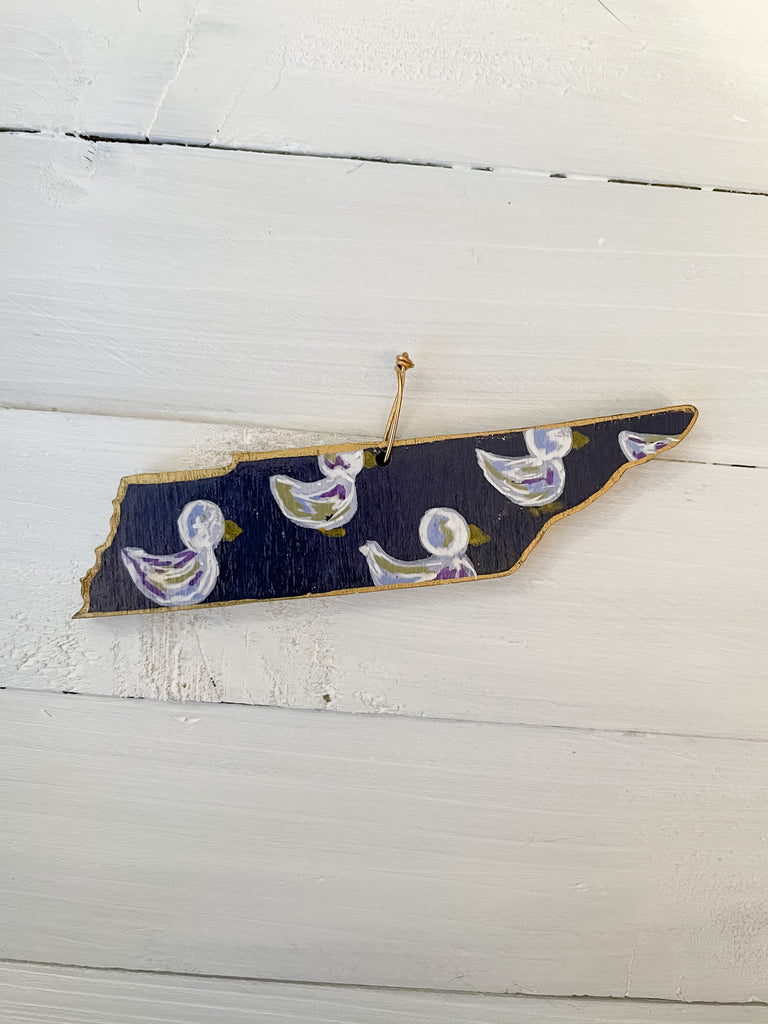 Hand Painted Tennessee Ornament