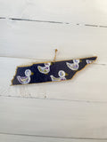 Hand Painted Tennessee Ornament