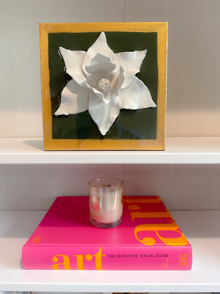 Magnolia Flower in Olive