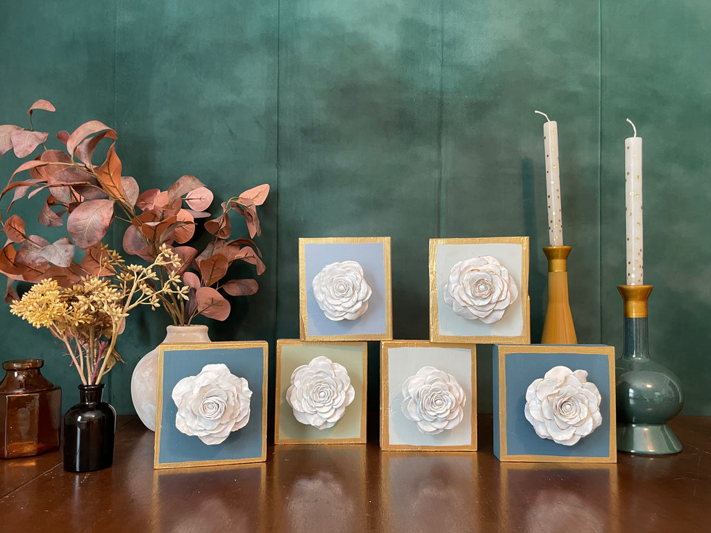 Bare Clothed: Seafoam and Gold