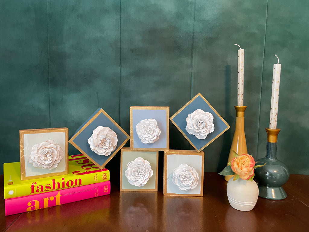 Bare Clothed: Seafoam and Gold