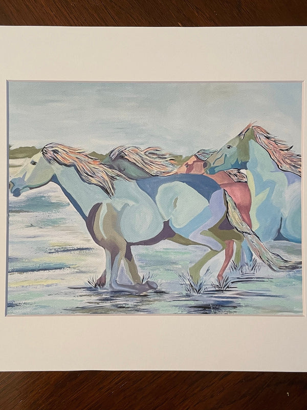 Horses print