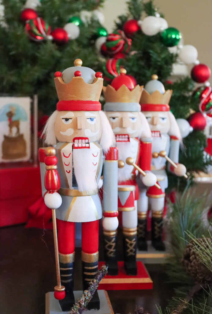 Handpainted Solid Nutcrackers