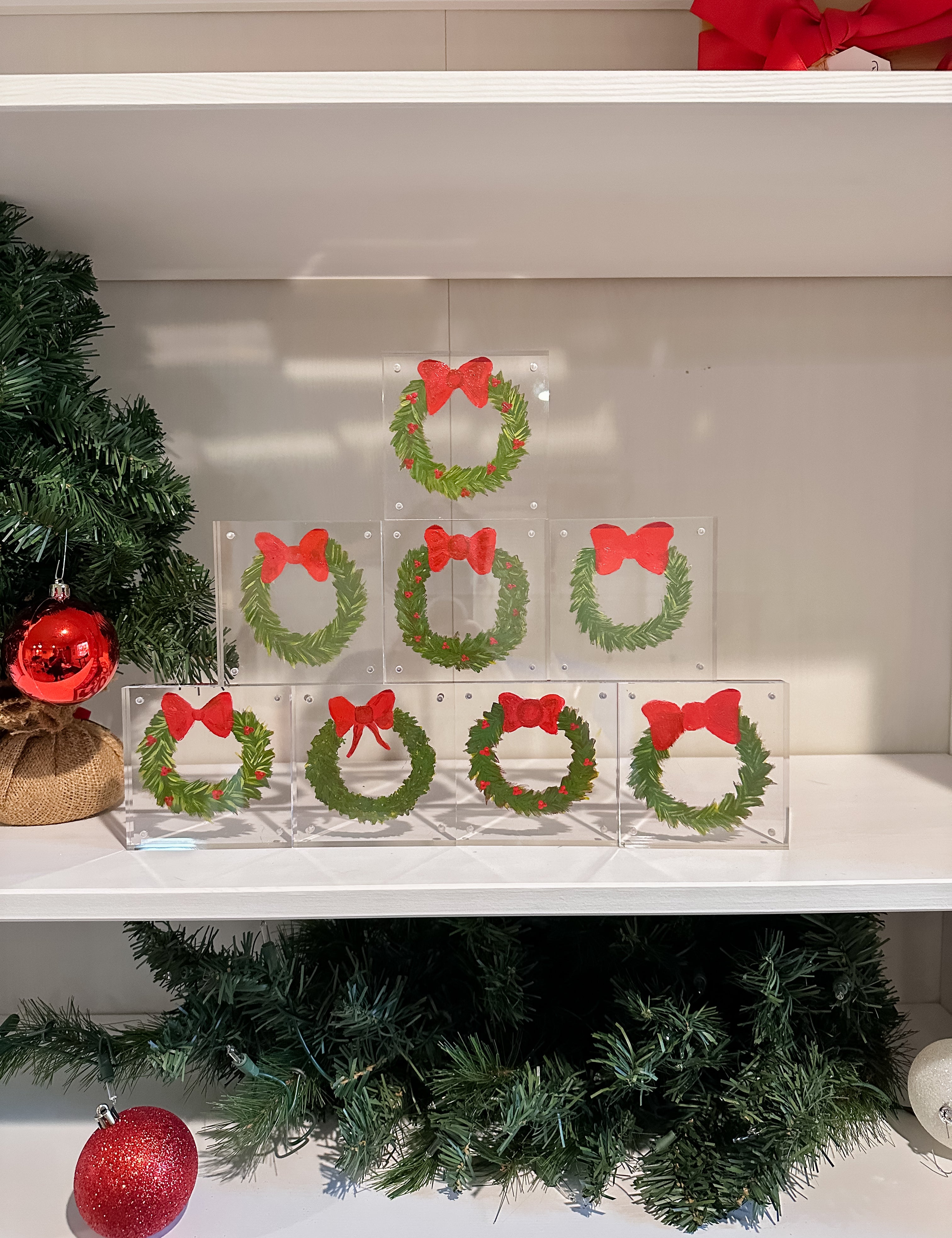 Acrylic Wreaths Series