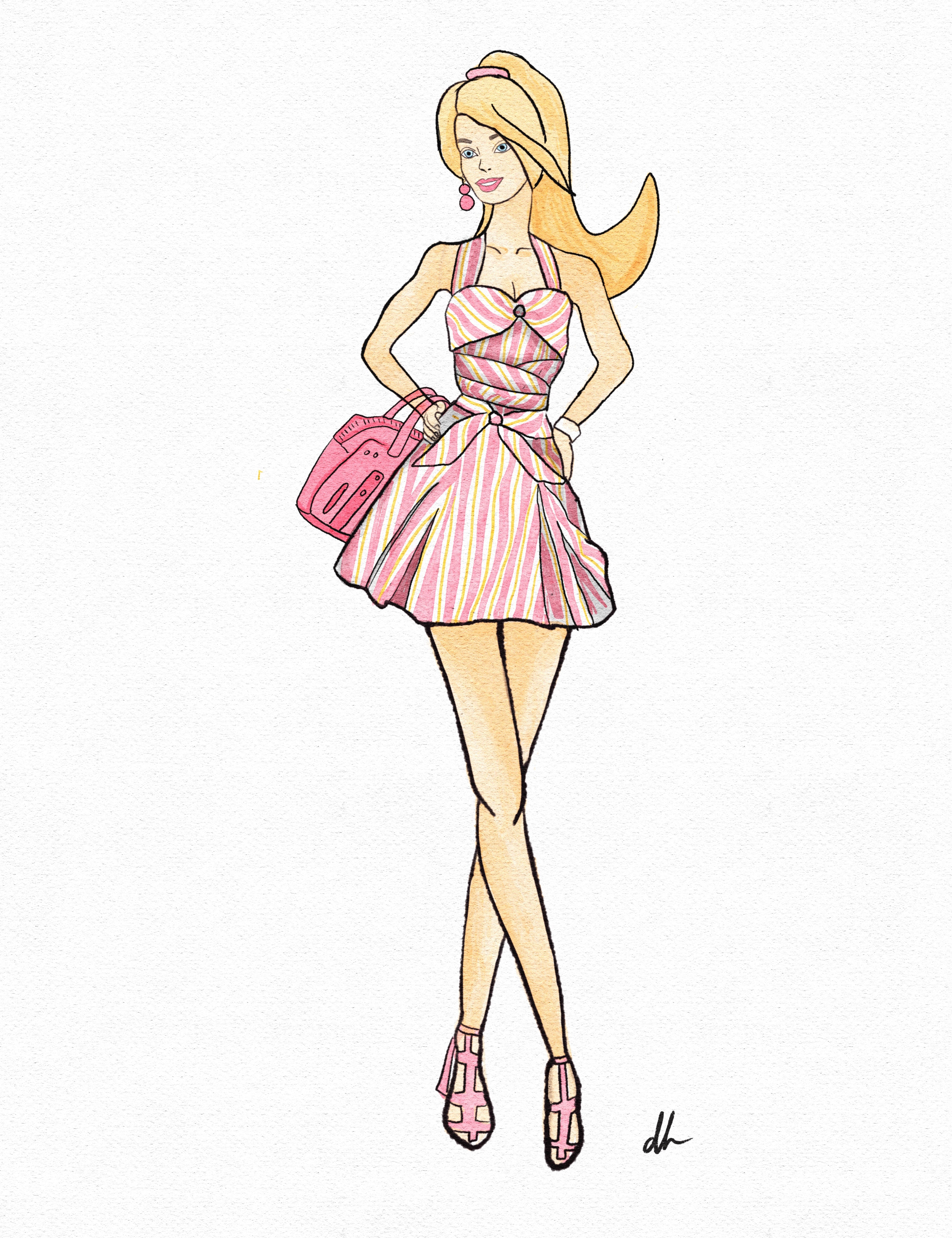 Barbie Print