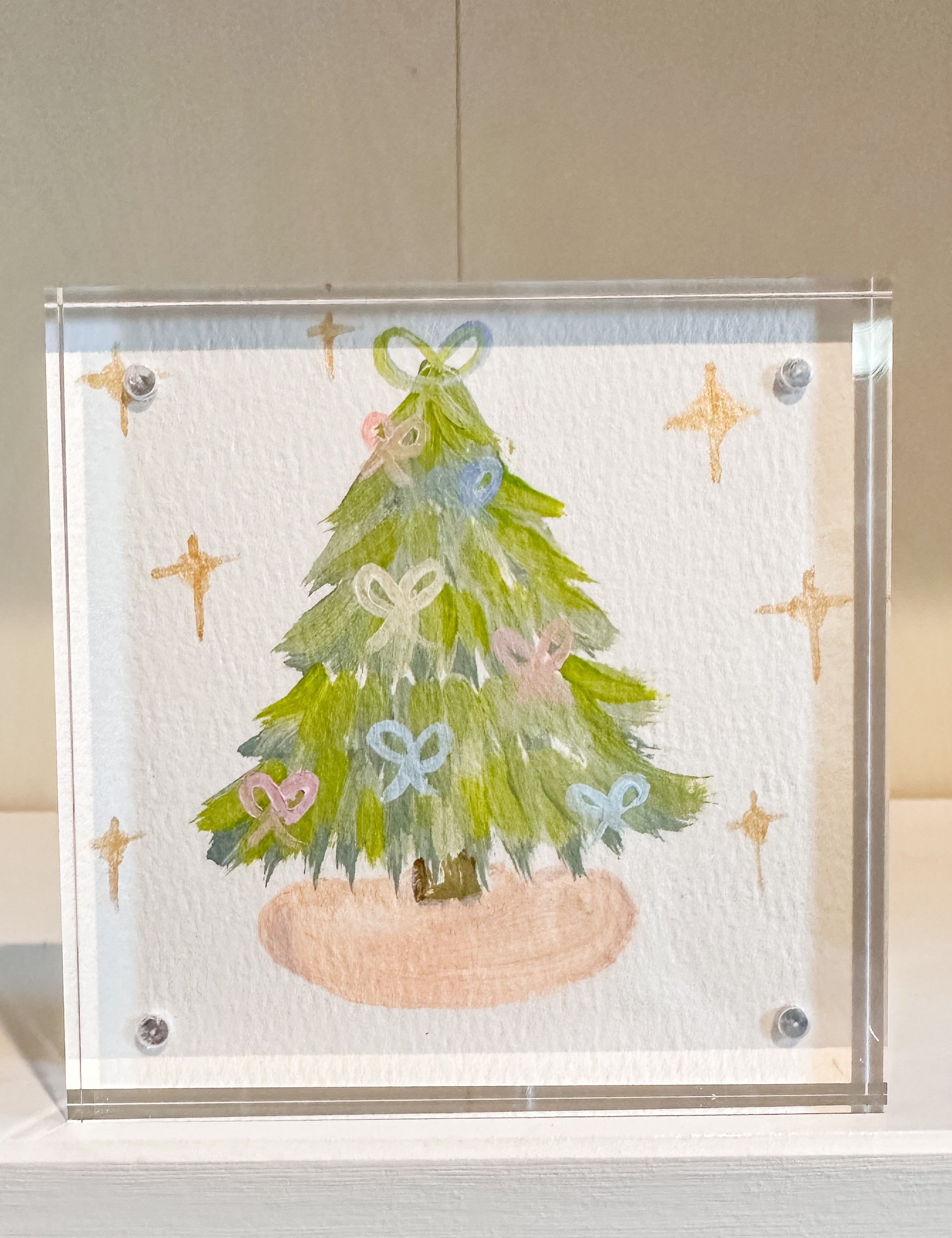 Mini Tree Paintings