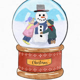 Framed Christmas Snowglobe Prints