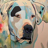 Custom Abstract Dog