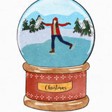 Framed Christmas Snowglobe Prints