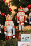 Handpainted Plaid Nutcrackers