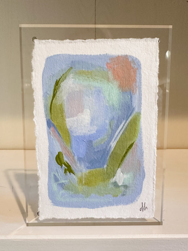 Mini Periwinkle and Green