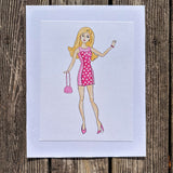 Barbie Pink Print
