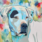 Custom Abstract Dog