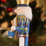 Handpainted Plaid Nutcrackers