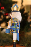 Handpainted Plaid Nutcrackers