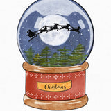 Framed Christmas Snowglobe Prints