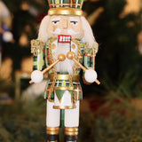 Handpainted Plaid Nutcrackers