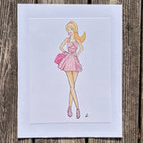 Barbie Print