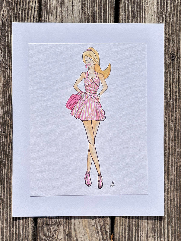 Barbie Print