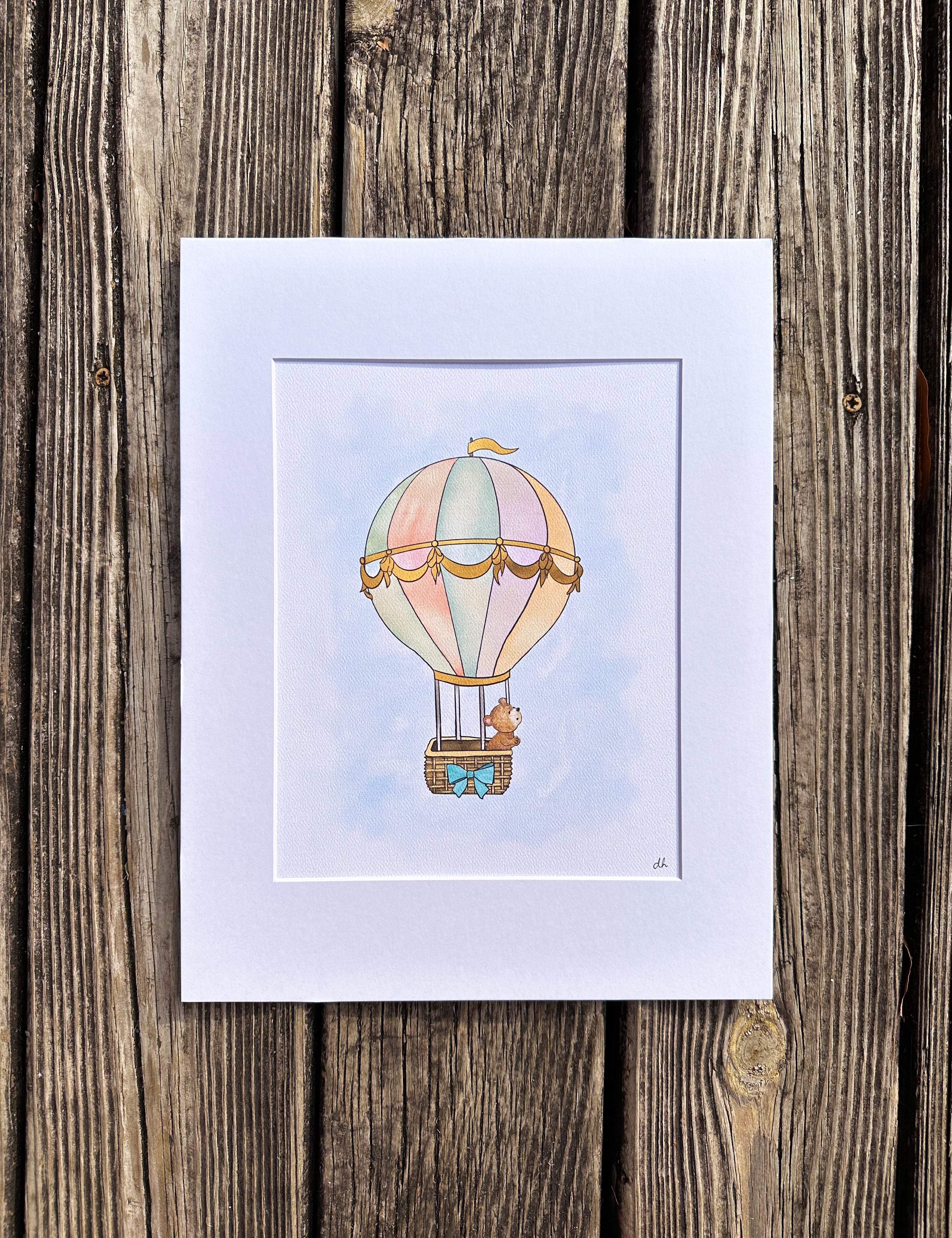 Hot Air Balloon Bear