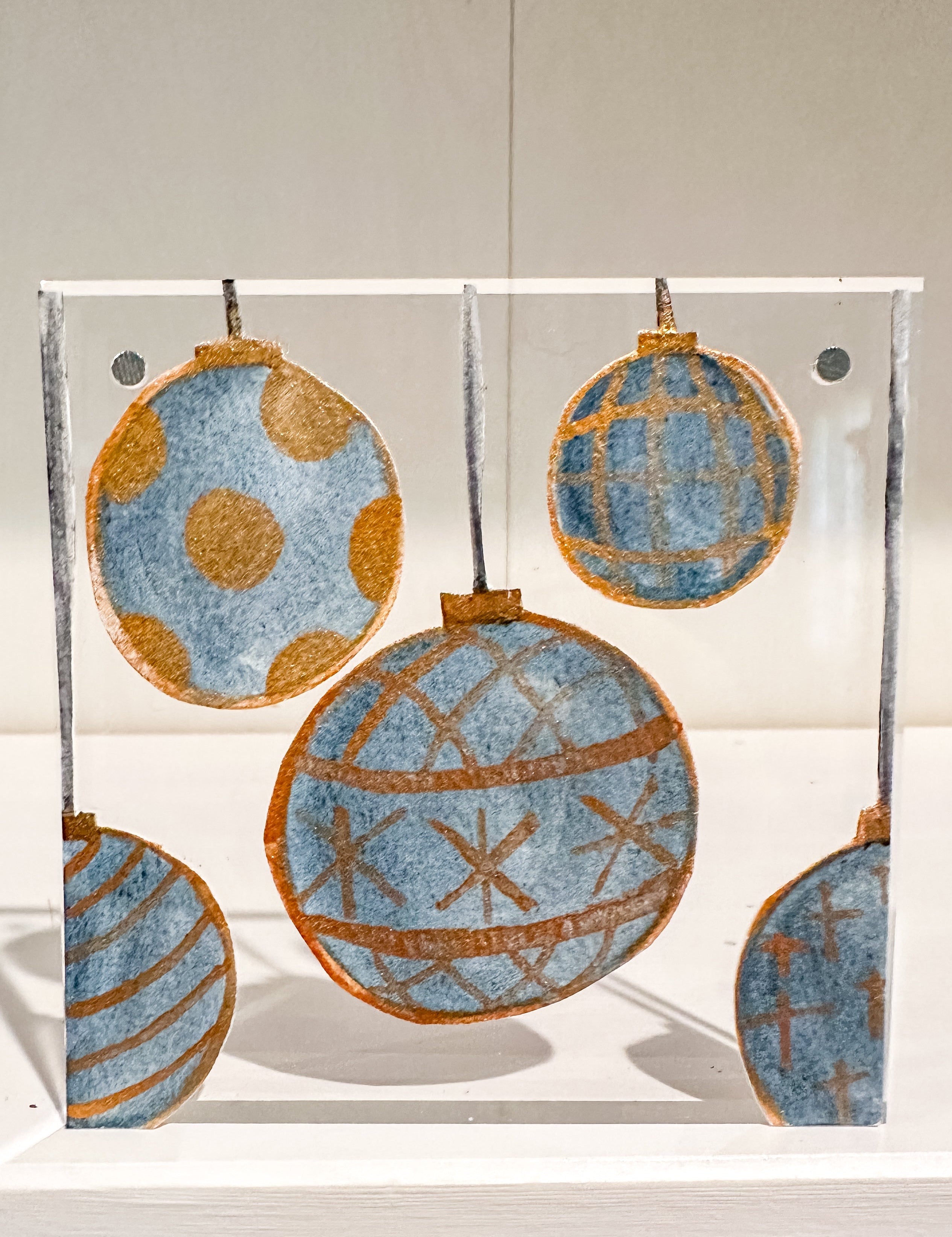 Mini Watercolor Ornament Series