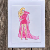 Glam Barbie Print