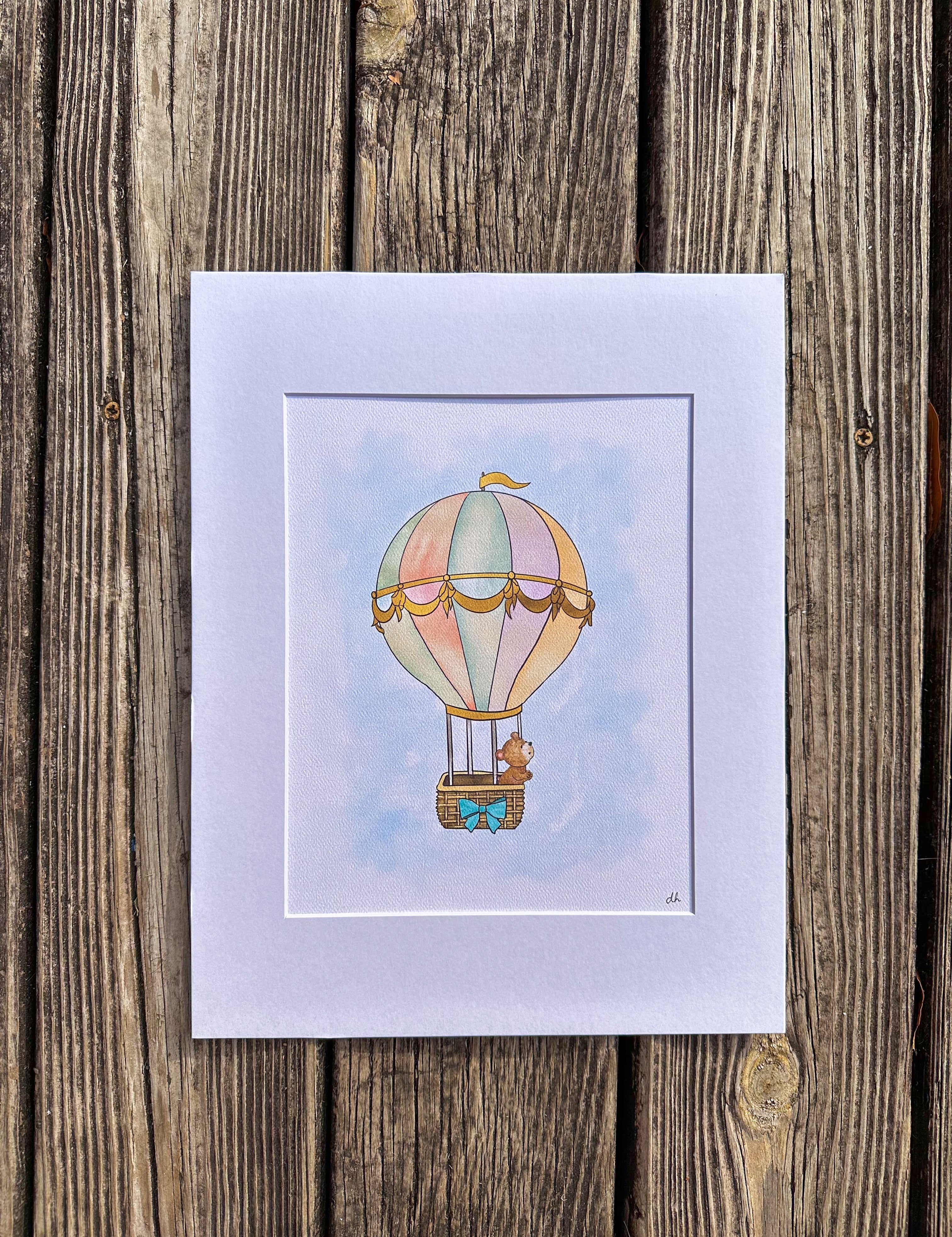 Hot Air Balloon Bear