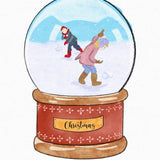 Framed Christmas Snowglobe Prints