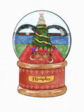 Framed Christmas Snowglobe Prints