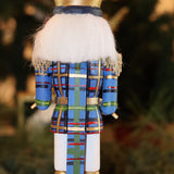 Handpainted Plaid Nutcrackers
