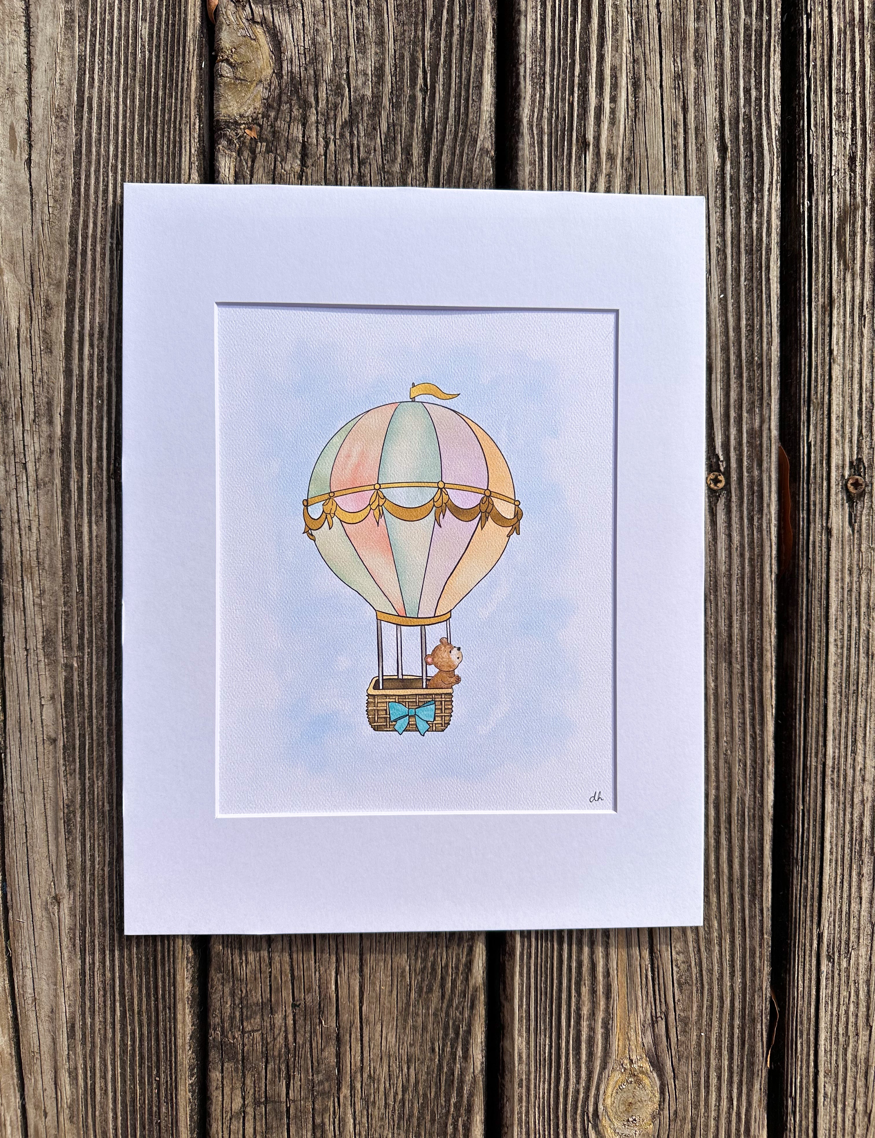 Hot Air Balloon Bear