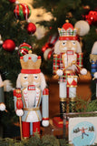Handpainted Plaid Nutcrackers