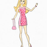 Barbie Pink Print