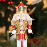 Handpainted Plaid Nutcrackers