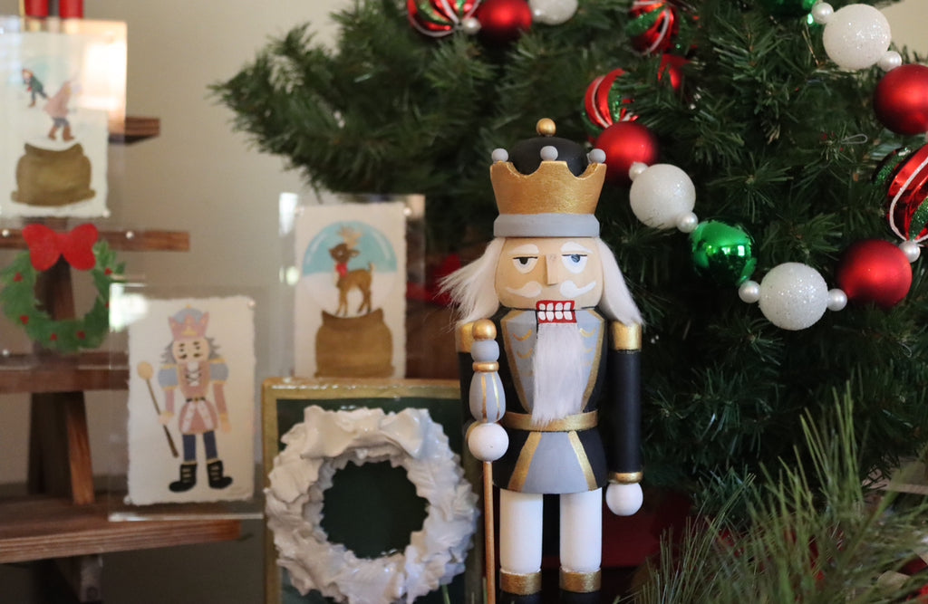 Handpainted Solid Nutcrackers