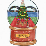 Framed Memphis Snowglobe Prints